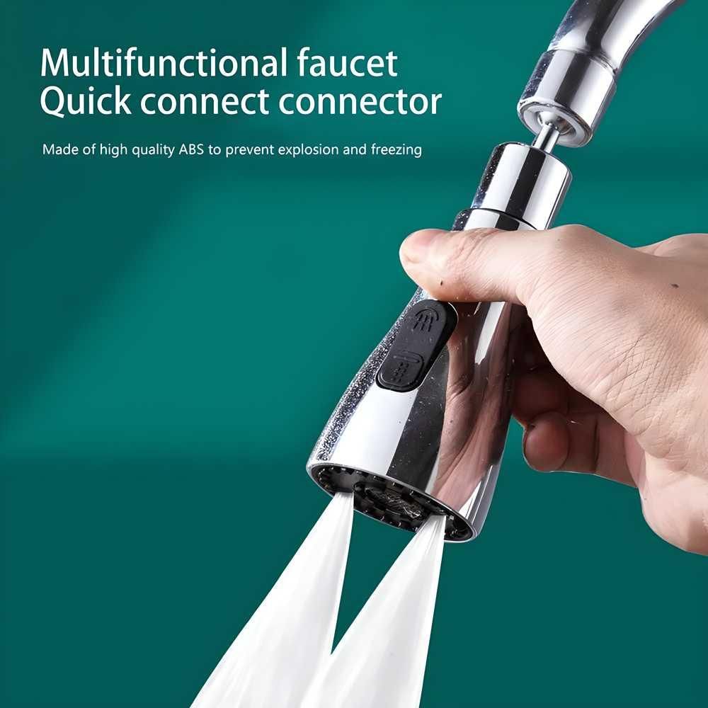 sink clean with 3 Modes Kitchen Sink Faucet