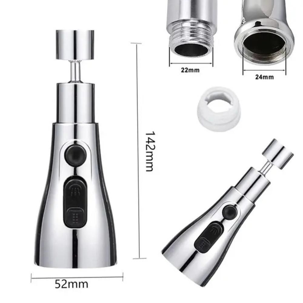 sink clean with 3 Modes Kitchen Sink Faucet