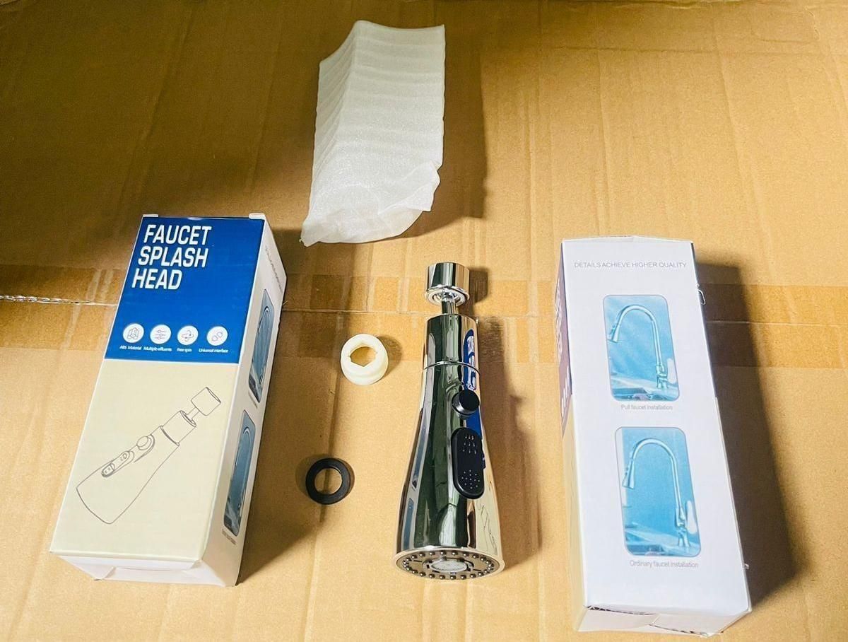 sink clean with 3 Modes Kitchen Sink Faucet